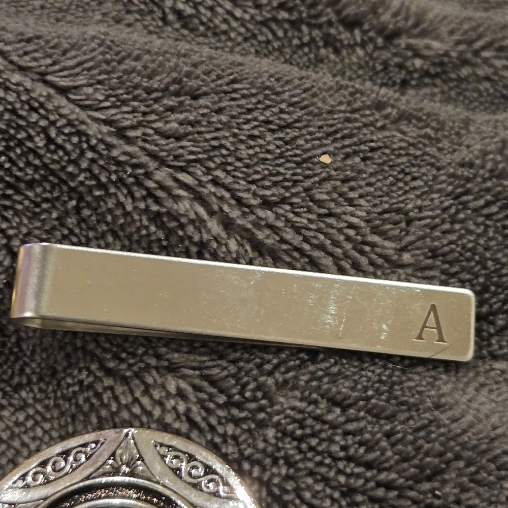 Vintage Money Clips Set of 3. Gold And Silver Tone. 